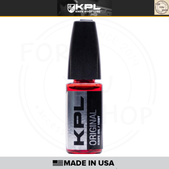 KPL Original Knife Oil 10ml น้ำมันหยอดมีดพับ สูตรกลาง 15WT ลื่นนุ่ม หล่อลื่นแกนพับ กันสนิม ไม่แห้ง