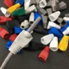 ปลอกหุ้มสายแลน LANบูทส์ Boots RJ45 Cat5-Cat6 ปลอกหุ้ม 50ชิ้น