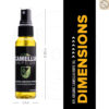 KPL Camellia Oil น้ำมันคาเมเลียออร์แกนิก 60ml แบบสเปรย์ Food Grade ป้องกันสนิมมีดคาร์บอน & เหล็กหล่อ
