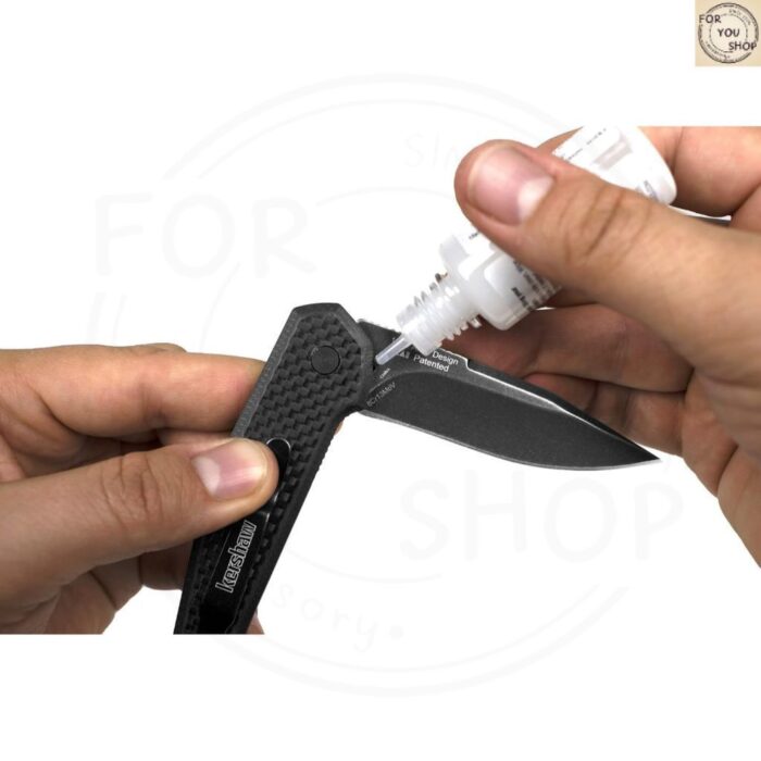 Kershaw Knife Oil น้ำมันหล่อลื่นมีด 0.4 fl oz ป้องกันสนิม ดูแลมีดพับและเครื่องมือ