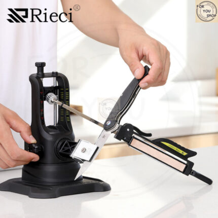 Rieci เครื่องลับมีดปรับองศา Precision Knife Sharpener หินลับมีดระบบปรับมุม ลับมีดคม สำหรับเชฟงานครัว RC-001