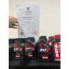 น้ำมันเครื่อง Motul 300V 10W40 ESTER Core สังเคราะห์ 100% Road racing (ของแท้) ฉลากหลังลอกได้