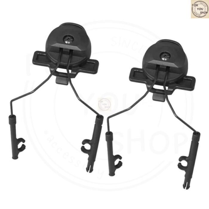 ขาติดหูฟังหมวกกันน็อค รองรับ WENDY 19-21mm หมุนได้ 360° Tactical Helmet Headset Rail Mount 360° ขายึดหูฟัง