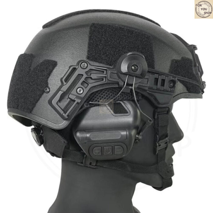 ขาติดหูฟังหมวกกันน็อค รองรับ WENDY 19-21mm หมุนได้ 360° Tactical Helmet Headset Rail Mount 360° ขายึดหูฟัง