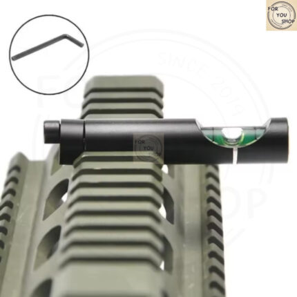 ระดับน้ำสโคปสำหรับราง 11mm / 20mm ปรับสมดุลสโคป Tactical Bubble Level Picatinny Scope Mount