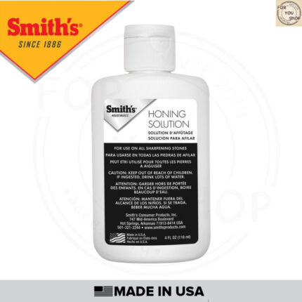 Smith’s Honing Solution 4oz น้ำมันลับมีด สูตรพิเศษ Premium หล่อลื่นหินลับมีด กันสนิม ลดการอุดตัน USA
