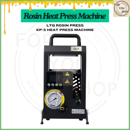 Rosin Heat Press KP-5 LTQ เครื่องรีดโรซิ่น ไฮดรอลิก แรงกด 5 ตัน พร้อมเกจวัดแรงดัน รีดแด๊บ รีดโรซิ่น