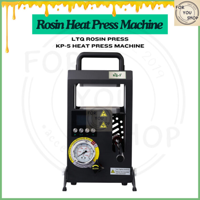 sg-11134201-81zvm-mn4doeo7hceab1.jpg Rosin Heat Press KP-5 LTQ เครื่องรีดโรซิ่น ไฮดรอลิก แรงกด 5 ตัน พร้อมเกจวัดแรงดัน รีดแด๊บ รีดโรซิ่น