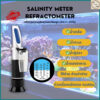 เครื่องวัดความเค็มความละเอียดสูง (ช่วง 0–100%) Salinity Meter Refractometer
