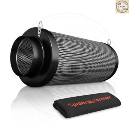 Spider Farmer ไส้กรองคาร์บอน 6 นิ้ว กรองกลิ่น สำหรับท่อดูดอากาศ Carbon Filter