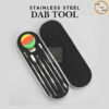 sg-11134201-81zwu-mn4e3fiy4rup07.jpg ไม้แด๊บ สแตนเลส Dab Tool Stainless Steel แบบ2หัว ครบเซ็ต ไม้ตักแด๊บ ไม้ตักเรซิ่น tool with resin