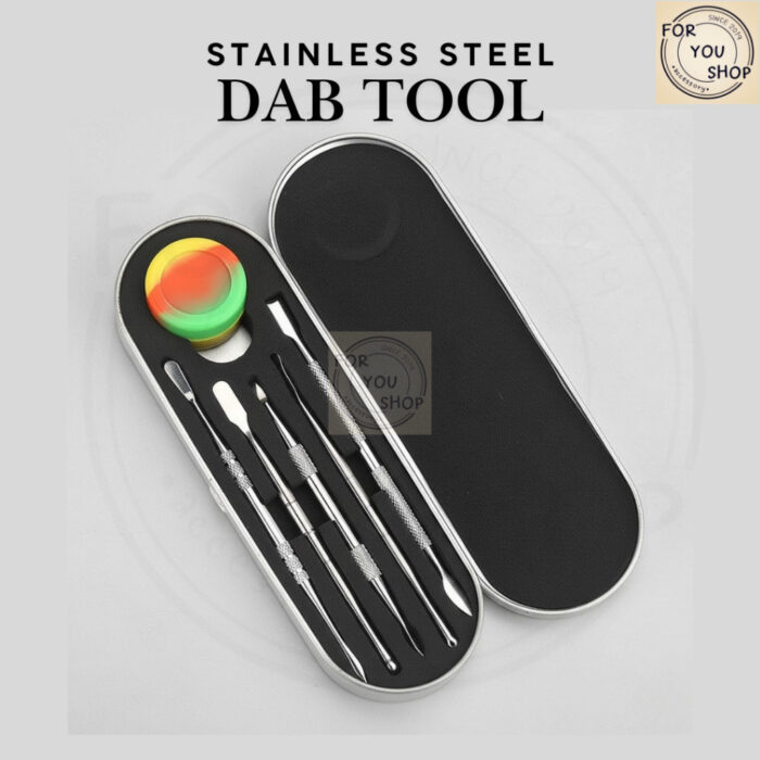 sg-11134201-81zwu-mn4e3fiy4rup07.jpg ไม้แด๊บ สแตนเลส Dab Tool Stainless Steel แบบ2หัว ครบเซ็ต ไม้ตักแด๊บ ไม้ตักเรซิ่น tool with resin