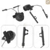 ขาติดหูฟังหมวกกันน็อค รองรับ WENDY 19-21mm หมุนได้ 360° Tactical Helmet Headset Rail Mount 360° ขายึดหูฟัง