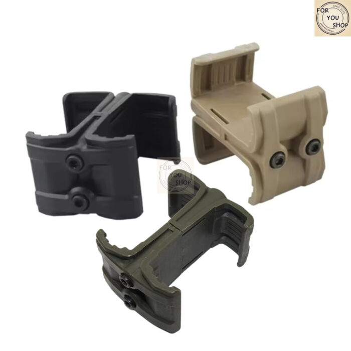 คลิปยึดแม็กคู่ M16 / M4 / AR15 Univasal 5.56 คลิปเชื่อมต่อแบบขนาน Tactical Magazine Coupler
