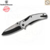 sg-11134201-820md-mnbllwlv3xmq2e.jpg มีดพับ Smith & Wesson CK401 ใบมีด 2.48 นิ้ว ทรง Drop Point ด้ามสแตนเลส ระบบ Frame Lock
