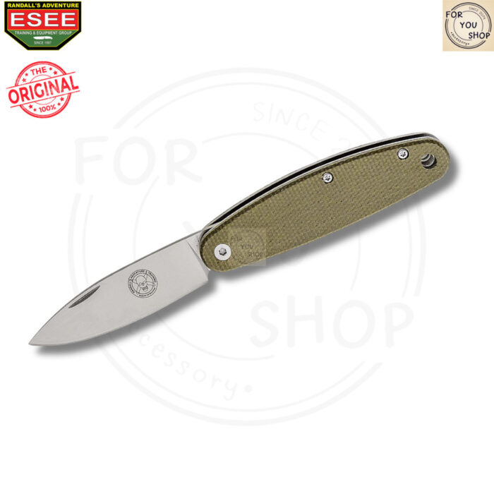 มีดพับ Churp Folding Knife by ESEE ใบ D2 คม 2.68” ด้าม Micarta Liner Lock สี Olive Drab