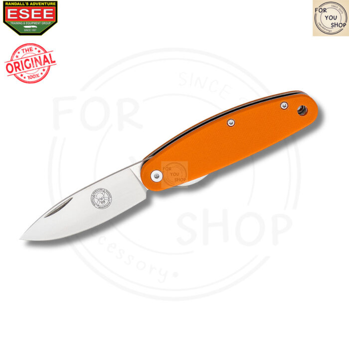 มีดพับ Churp Folding Knife by ESEE ใบ D2 คม 2.68” ด้าม G10 Liner Lock สี Orange