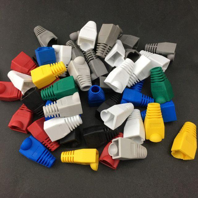 ปลอกหุ้มสายแลน LANบูทส์ Boots RJ45 Cat5-Cat6 ปลอกหุ้ม 50ชิ้น
