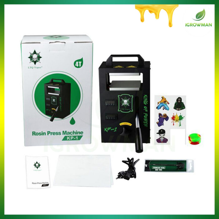 เครื่องกดแดป Rosin Press รุ่น KP-1 แรงกด 4 ตัน เครื่องกดสมุนไพร Rosin Heat Press Machine LTQ Vapor