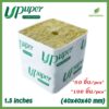 100ชิ้น UPUPER Hydroponic Rockwool Cubes ร็อควูล ร็อควูลก้อนใยหินปลูกต้นไม้ ขนาด 4x4cm