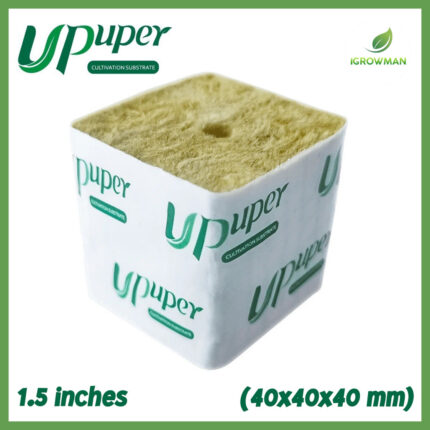 Rockwool Upuper Cubes ร็อควูลก้อน ขนาด 4x4 cm วัสดุเพาะชำ ใยหินปลูกต้นไม้ วัสดุปลูกต้นไม้ก้อนเล็ก