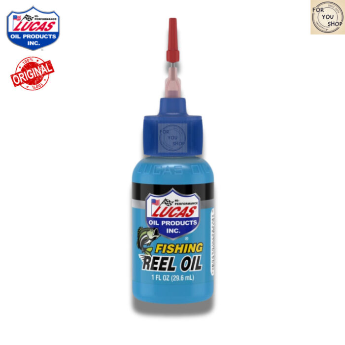 Fishing Reel Oil Lucas Oil 1oz น้ำมันหล่อลื่นรอกตกปลา หล่อลื่นและซึมลึก พร้อมปกป้องยาวนาน