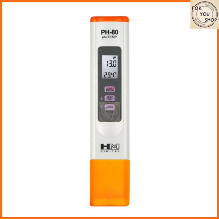 HM PH-80/COM-80 วัด pH EC TDS แม่นยำ ใช้งานง่าย เหมาะปลูกพืช ตรวจน้ำ ปากกาวัดph ปากกาวัดec