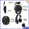 Howard Leight กล่องแท้100% หูฟังยุทธวิธี หูฟังอิเล็กทรอนิกส์ ตัดเสียงรบกวน Electronic Earmuffs