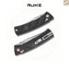 มีดพับ RUIKE P856 EDC ใบมีด Sandvik 14C28N 3.11นิ้ว ด้ามG10 ระบบ Crossbar Lock Outdoor Folding Knife