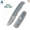 th-11134207-81ztc-mn02kex1smwxd1.jpg มีดพับ SRM 255L Medal ใบมีด 10Cr15CoMoV 3.2 นิ้ว ด้าม G10 / Micatar ระบบ Ambi-Lock ลูกปืนเซรามิก EDC