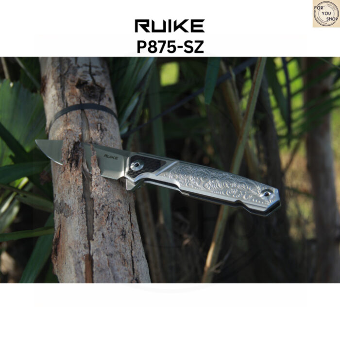 th-11134207-81ztc-mnmtjhn3kglhad.jpg มีดพับ RUIKE P875-SZ ใบมีด 14C28N 3.5นิ้ว ด้าม 420 Stainless Frame Lock + Beta Plus Lock EDC / Tactical Knife