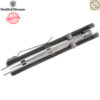 th-11134207-81ztd-ml4sqtggr9cd14.jpg มีดพับ Smith&Wesson Flipper ใบมีด Tanto 2.56" ผิว Bead Blasted ด้าม GFN Liner Lock สีดำ