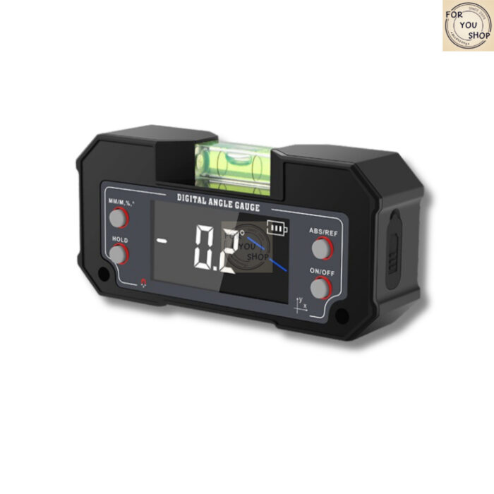 th-11134207-81ztd-mli4ihqq7mko17.jpg เครื่องวัดมุมดิจิตอล พร้อมระดับน้ำ วัดองศา แกน XY หน้าจอใหญ่ ฐานแม่เหล็ก ชาร์จ USB แม่นยำ (WD101323)