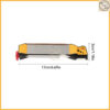 หินลับมีด หินเพชร Diamond แบบพกพา Angle Guide 20องศา Knife Sharpener สำหรับมีดพับ มีดครัว มีดเดินป่า