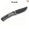 มีดพับ RUIKE P856 EDC ใบมีด Sandvik 14C28N 3.11นิ้ว ด้ามG10 ระบบ Crossbar Lock Outdoor Folding Knife