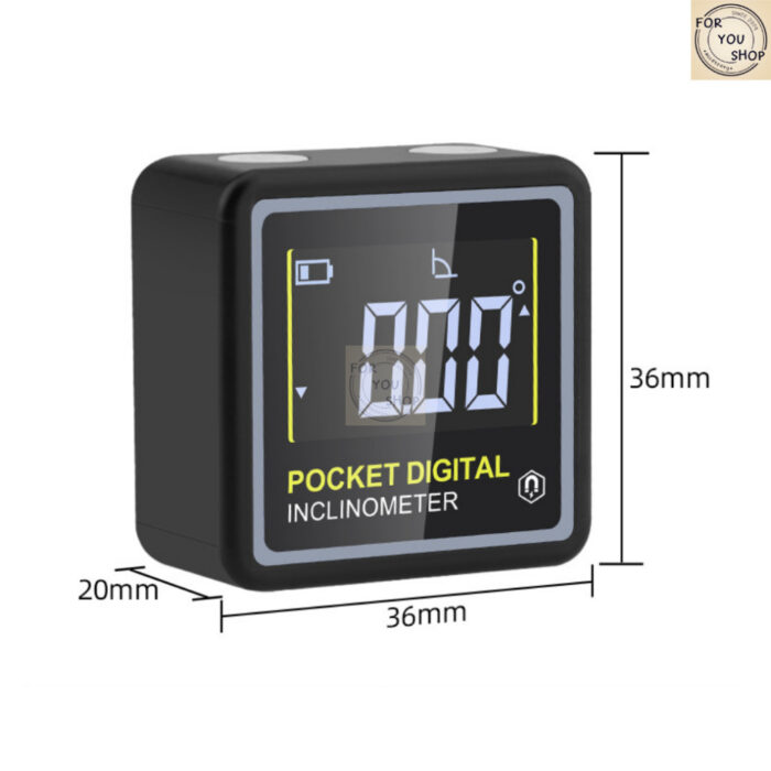 th-11134207-81zte-mlhwkzgpxhj6eb.jpg เครื่องวัดมุมดิจิตอล Pocket Digital Angle Gauge วัดองศา แม่เหล็ก วัดความเอียง ความแม่นยำสูง USB (WD-089)
