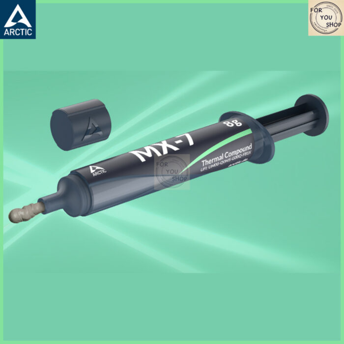 ARCTIC MX-7 2g ซิลิโคนระบายความร้อน THERMAL GREASE สำหรับ CPU / GPU ประสิทธิภาพสูง ควบคุมอุณหภูมิ