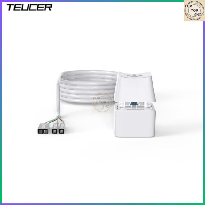 ปุ่มเปิด/รีสตาร์ท PC แบบตั้งโต๊ะ Desktop Power Switch สาย 1.65M มีไฟ LED ใช้งานง่าย