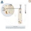 th-11134207-81zte-mn06gnwzwf7k56.jpg มีดพับ SRM 255L Medal ใบมีด 10Cr15CoMoV 3.2 นิ้ว ด้าม G10 / Micatar ระบบ Ambi-Lock ลูกปืนเซรามิก EDC