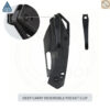 มีดพับ SRM Cub 261M ใบมีด 154CM / 140Cr Laminated ขนาด 2.83 นิ้ว ด้าม G10 ระบบ Crossbar Lock EDC