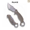 th-11134207-81zte-mnmpm273jpqdbc.jpg มีดพับ RUIKE P881-W ใบมีด Recurve Tanto 14C28N 2.97นิ้ว ด้าม G10 ระบบ Liner Lock พร้อมห่วงนิ้ว Karambit Flipper