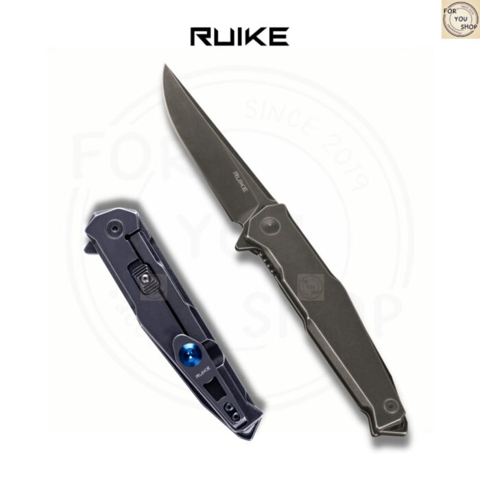 th-11134207-81ztf-mmr2vzacxwqu30.jpg มีดพับ RUIKE P108 EDC ใบมีด 14C28N 3.46 นิ้ว ด้าม Stonewashed Steel ระบบ Frame Lock Outdoor Knife