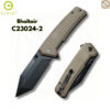 มีดพับ CIVIVI Bhaltair Flipper & Thumb Stud EDC ใบมีด 14C28N 3.98 นิ้ว ด้าม G10 Liner Lock