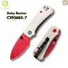 มีดพับ CIVIVI Baby Banter EDC ใบมีด Nitro-V 2.3 นิ้ว ด้าม G10 / Micarta Nested Liner Lock Thumb Stud