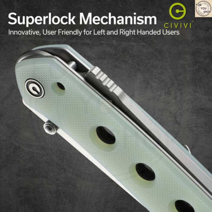 th-11134207-81ztf-mmysjxtq7fgo55.jpg มีดพับ CIVIVI Vision FG EDC ใบมีด Nitro-V 3.54 นิ้ว ด้าม G10 / Ultem Thumb Stud & Superlock