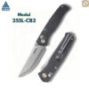 มีดพับ SRM 255L Medal ใบมีดLaminated140Cr ระบบAmbi-Lock ลูกปืนเซรามิก ด้ามMicarta /G10 /Carbon Fiber
