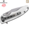 มีดพับ Smith&Wesson SW1100 Victory ใบมีด 2.75 นิ้ว ด้ามสแตนเลส ระบบ Frame Lock