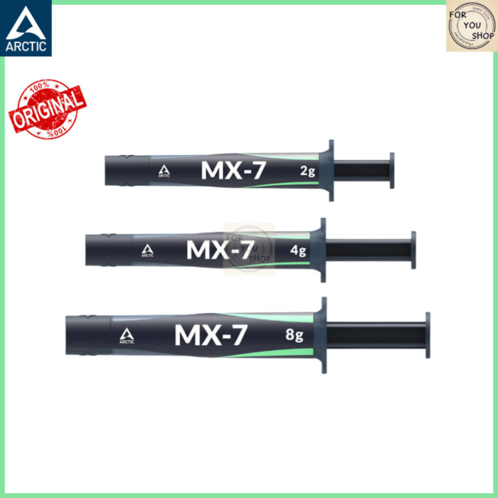 ARCTIC MX-7 ซิลิโคนระบายความร้อน THERMAL GREASE สำหรับ CPU / GPU ประสิทธิภาพสูง ควบคุมอุณหภูมิ