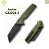มีดพับ CIVIVI Amirite EDC ใบมีด Nitro-V 3.48 นิ้ว ด้าม G10 Flipper & Thumb Stud & Button Lock
