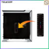 ฮับพัดลม ARGB 10 ช่อง 5V 3Pin + PWM SATA ตัวแปลงรวมสาย RGB ควบคุมไฟคอม PC Hub LP-10P